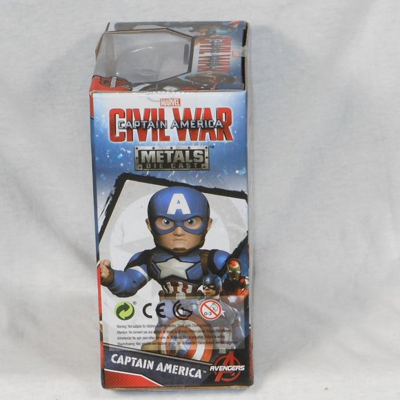 Marvel Captain America: Civil War Metals Die Cast Captain America M45 4 inch - Picture 2 of 3